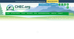 Desktop Screenshot of chec.org