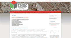 Desktop Screenshot of chec.fr